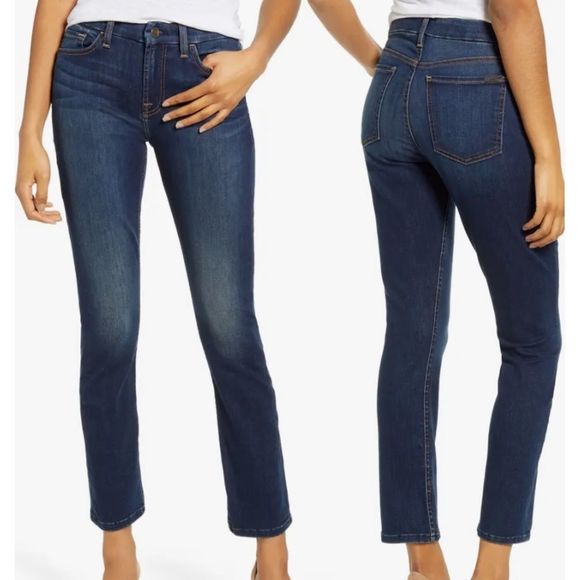 7 For All Mankind Denim - Jen7 By 7 For All Mankind NWT Ankle Straight Leg Jeans